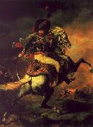  Theodore   Gericault Officer of the Hussars USA oil painting artist